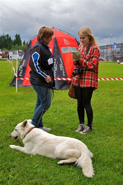 Intervju med lokalavisa