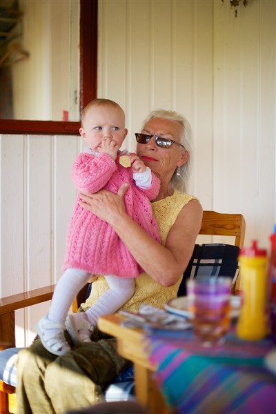 På fanget hos bestemor <3